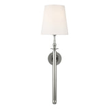 Capri Tail Sconce LIGHTING - sconce Visual Comfort Polished Nickel