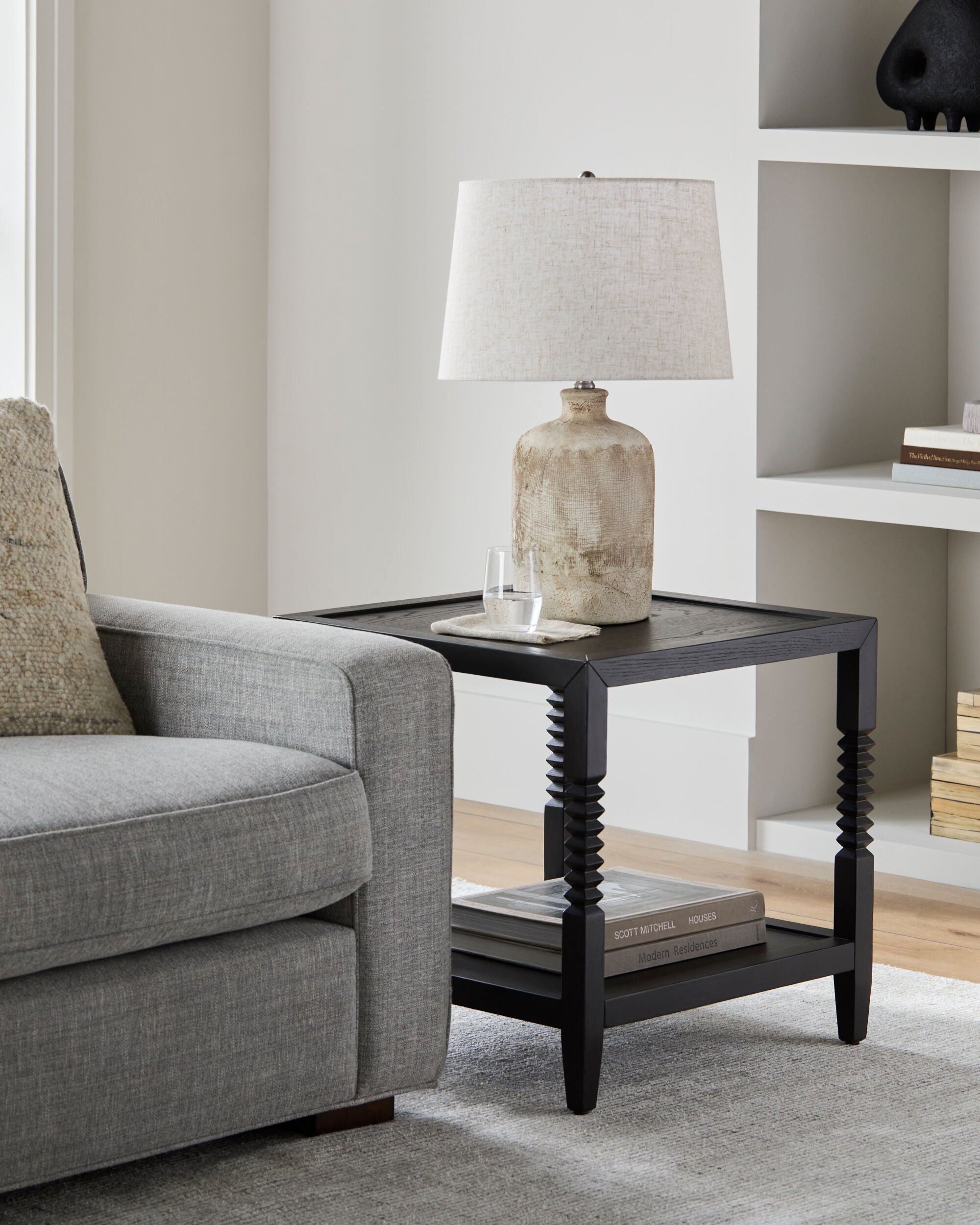 Vander End Table FURNITURE - end table Surya