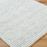 Andy Denim Gridwork Rug RUGS - wool Surya