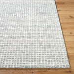Andy Denim Gridwork Rug RUGS - wool Surya