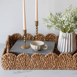 Scalloped Bankuan Trays tray Creative Co-op (DYA)