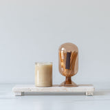 Travertine Footed Tray tray Creative Co-op (DYA)