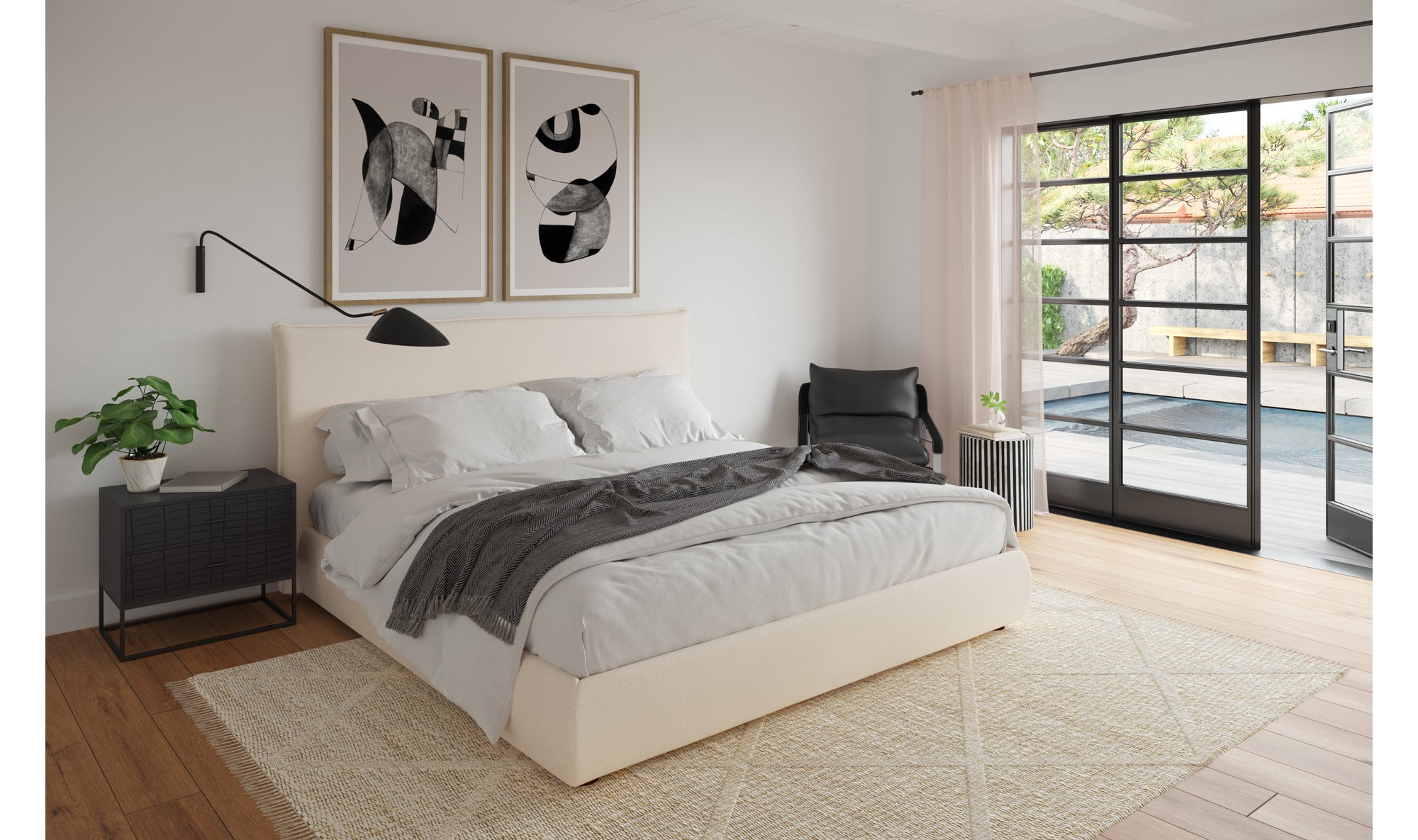 Alia Side Table 4 - a - FURNITURE - accent table - wood Moe's Furniture