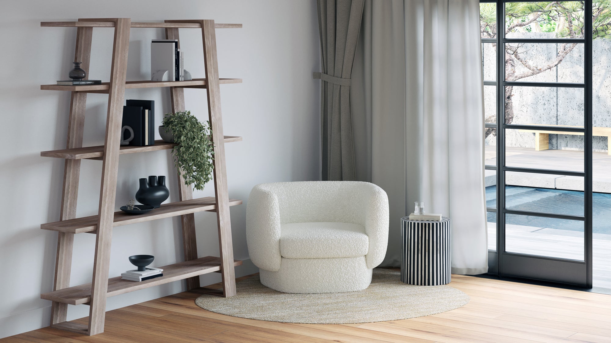 Alia Side Table 4 - a - FURNITURE - accent table - wood Moe's Furniture