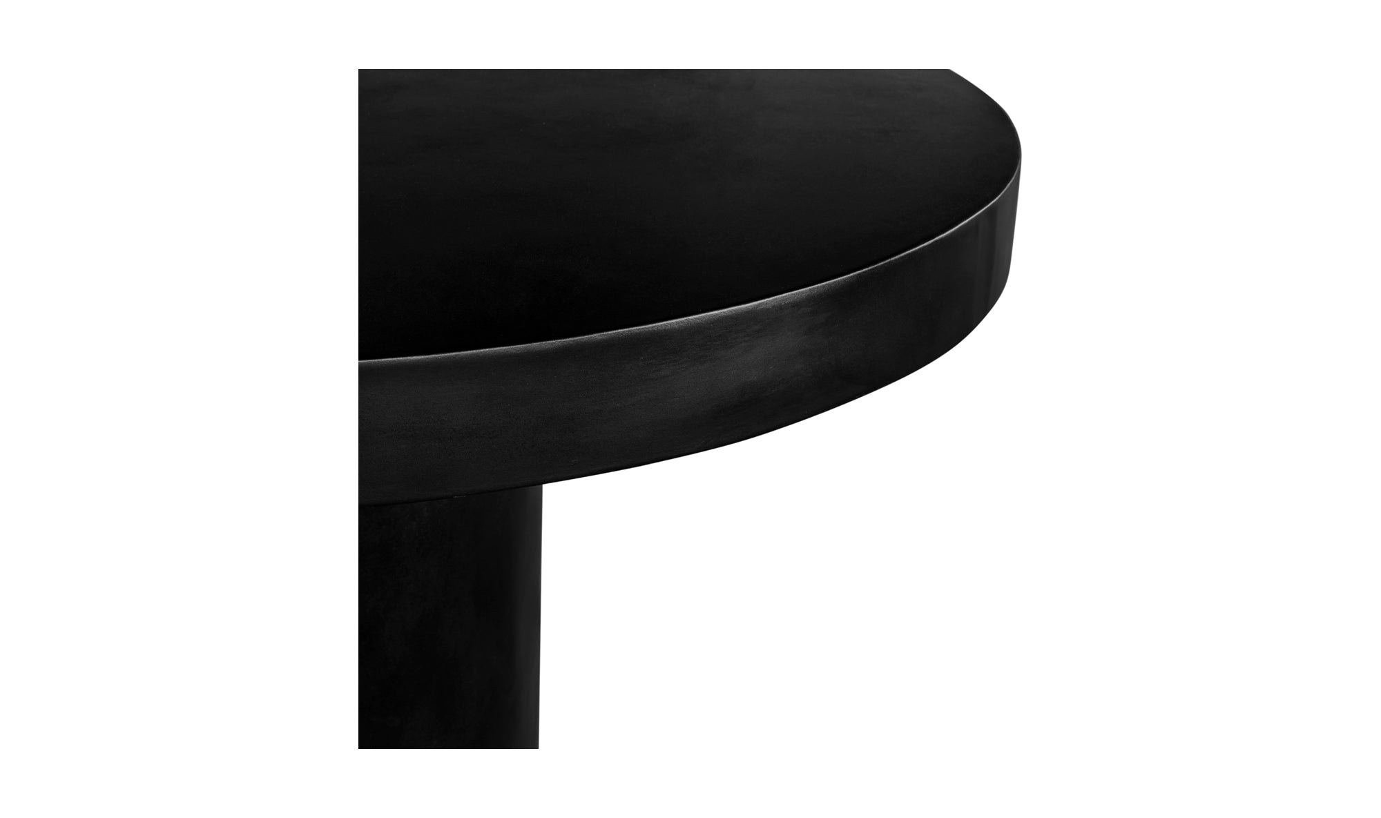 Cassi Outdoor Round Dining Table - Black 20 - FURNITURE - outdoor Moe's Furniture