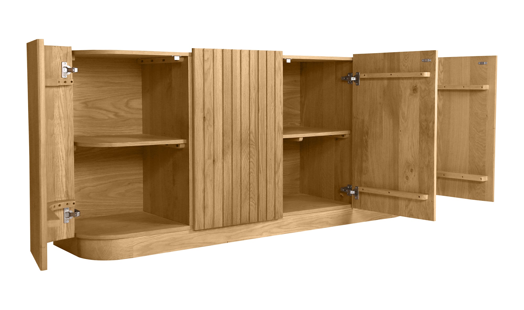 Penelope 4 Door Sideboard 1 - FURNITURE Moe's Furniture