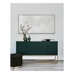 "Yanno" Framed Canvas by Lola ARTWORK - framed print Renwil