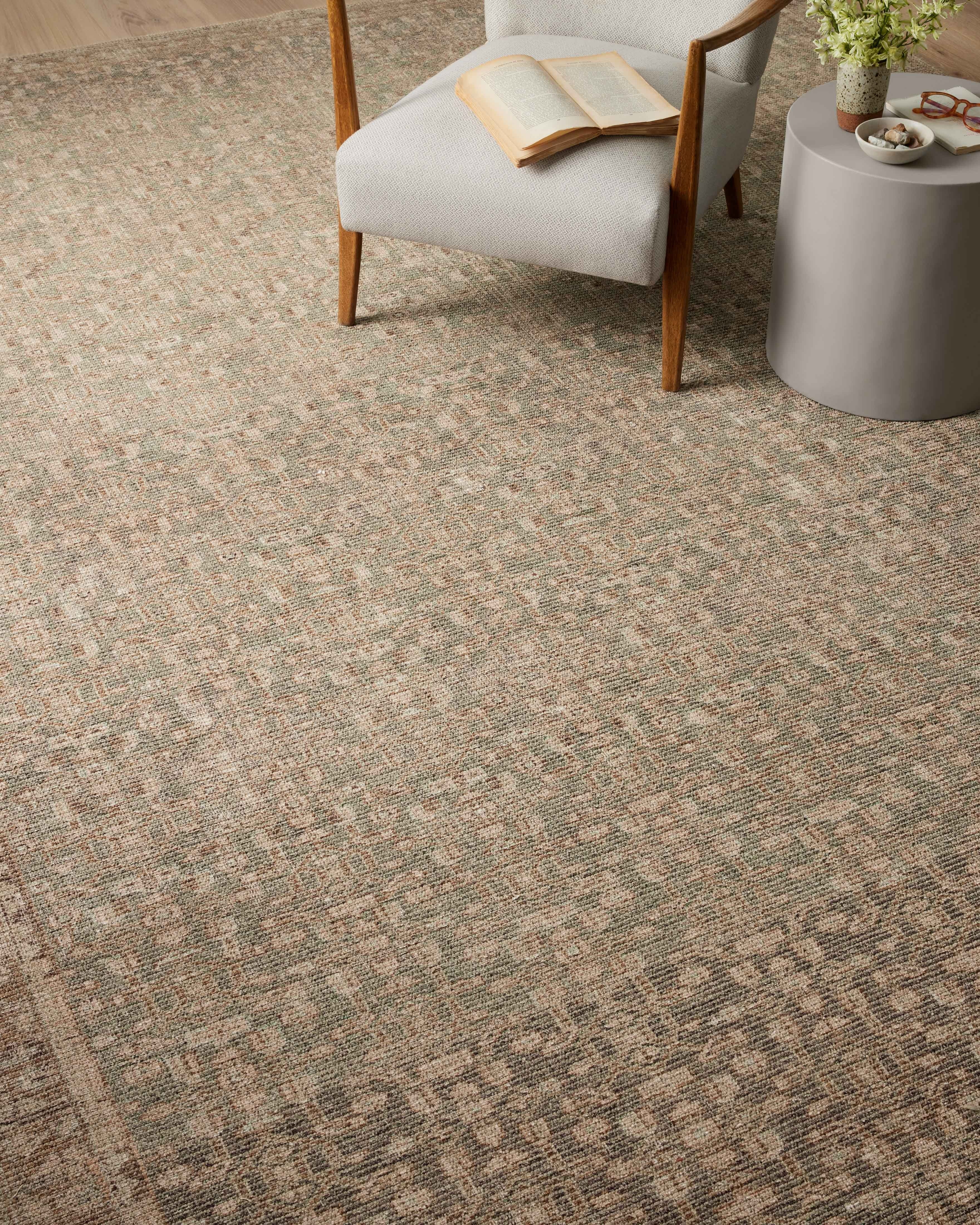Angela Rose x Loloi Aubrey Sage/ Bark Rug 0-RUGS Loloi