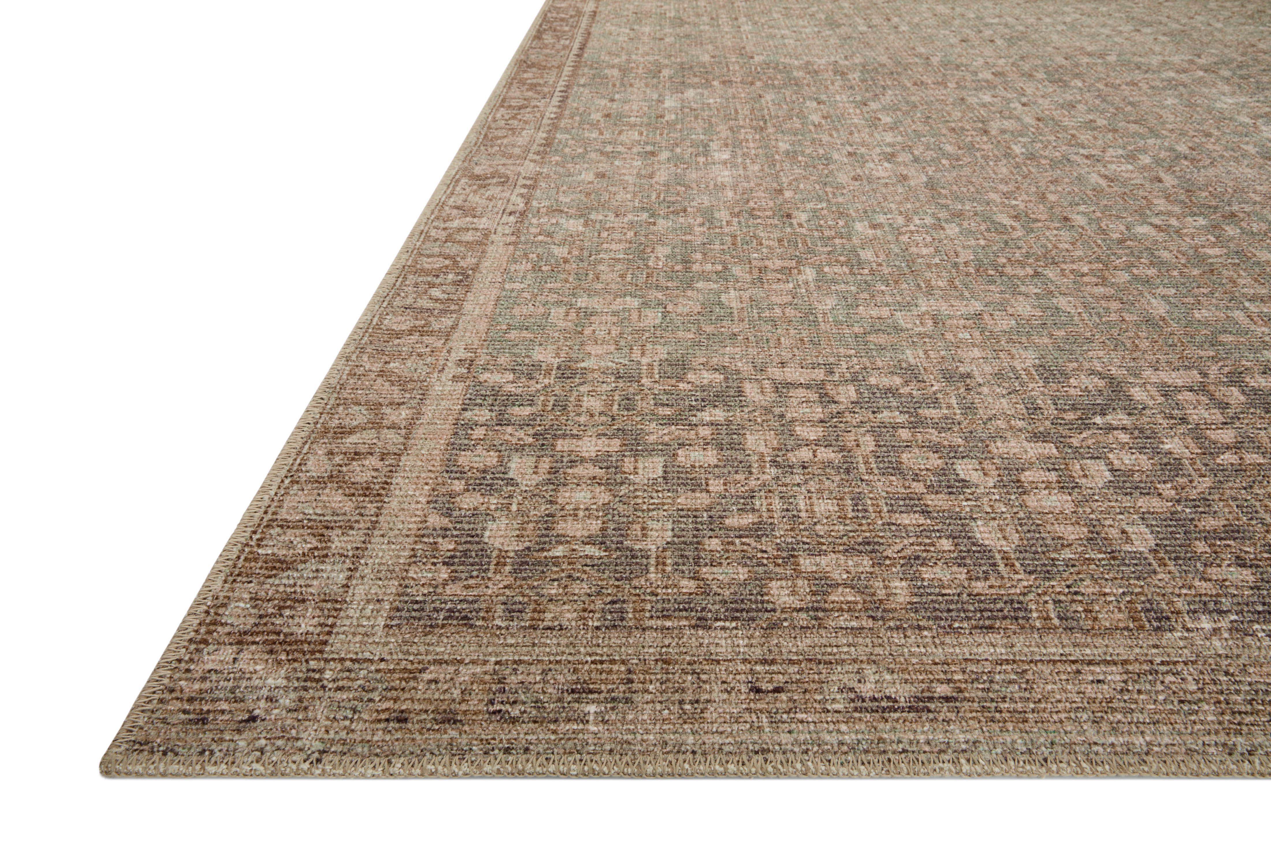 Angela Rose x Loloi Aubrey Sage/ Bark Rug 0-RUGS Loloi