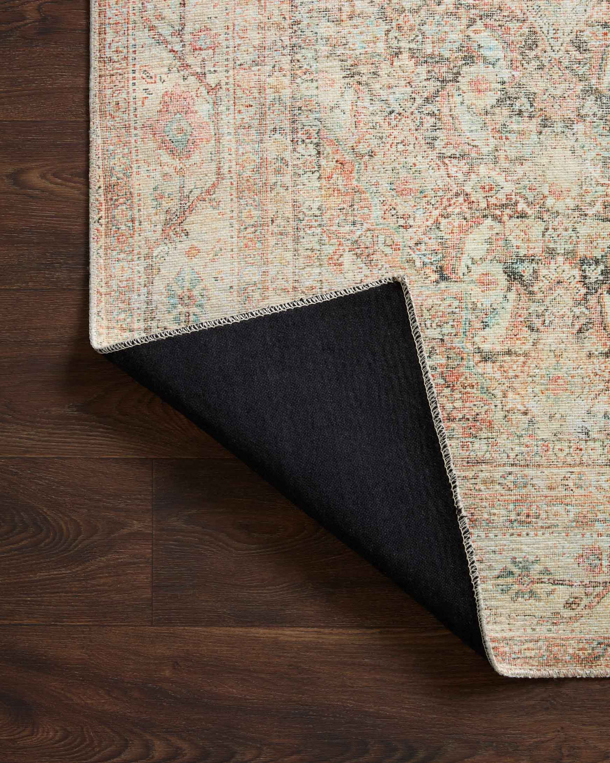 Loloi Adrian Natural / Apricot Rug 1-RUGS-patterned Loloi
