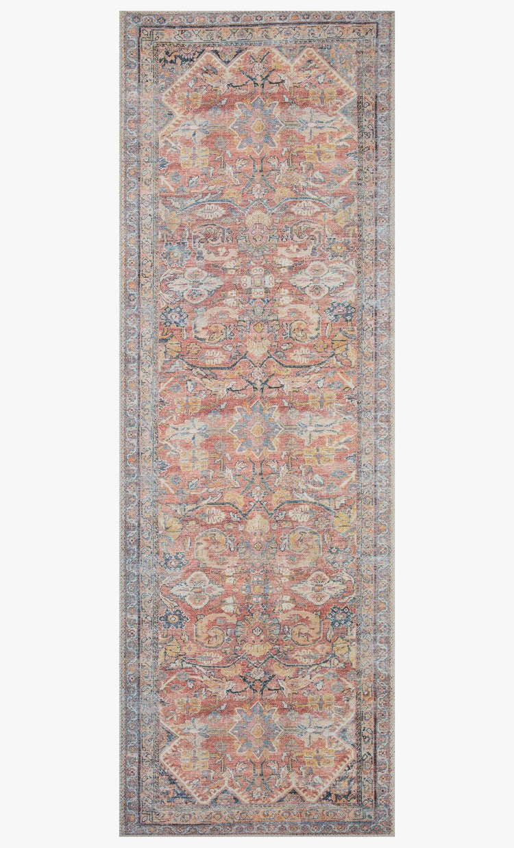 Loloi Adrian Rust / Denim Rug - Rug & Weave