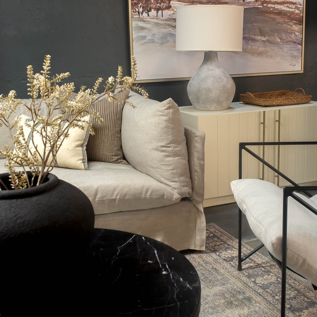 Hanna 90" Sofa - Nimbus 1 - FURNITURE - sofa Four Hands