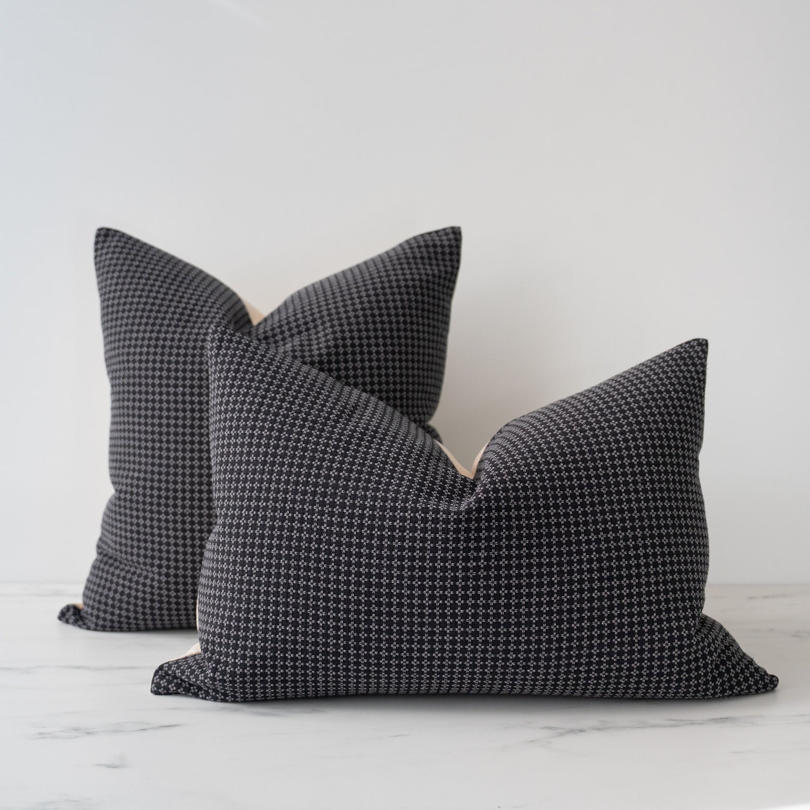 Frankie Woven Pillow Cover 1 - PILLOWS - Thai - neutral Rug & Weave Pillows