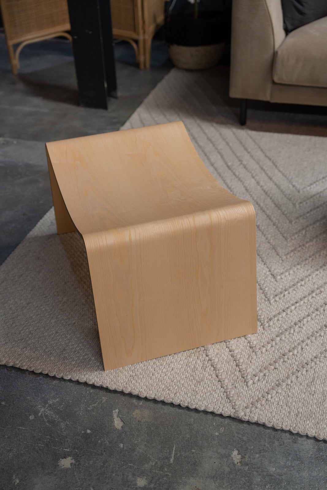 Gus* Modern Wave Stool 6 - FURNITURE - ottoman Gus