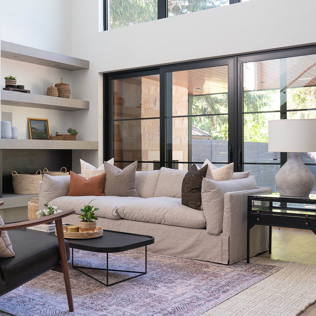 Hanna 90" Sofa - Nimbus 1 - FURNITURE - sofa Four Hands