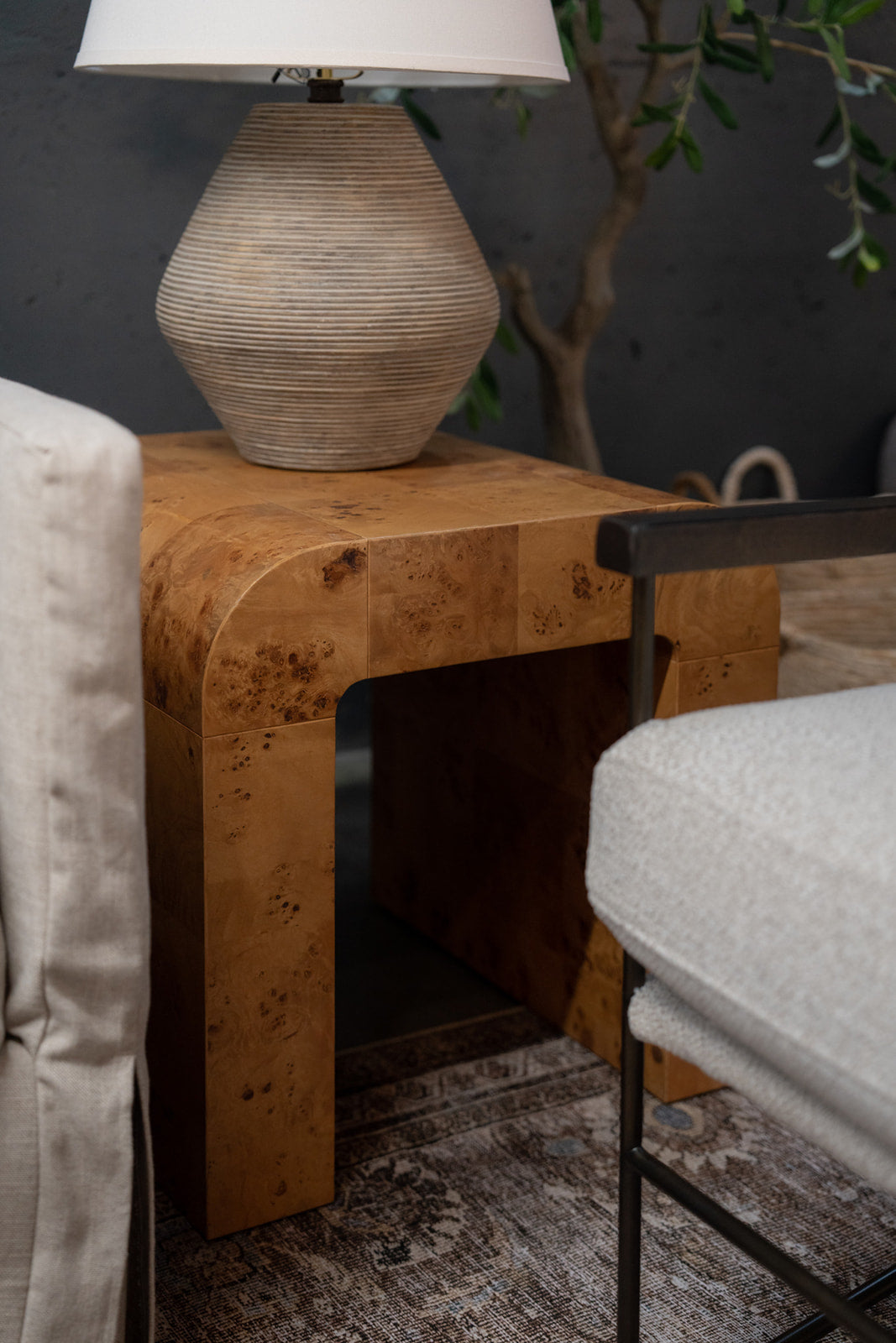 Julie End Table 4 - a - FURNITURE - accent table - wood Four Hands