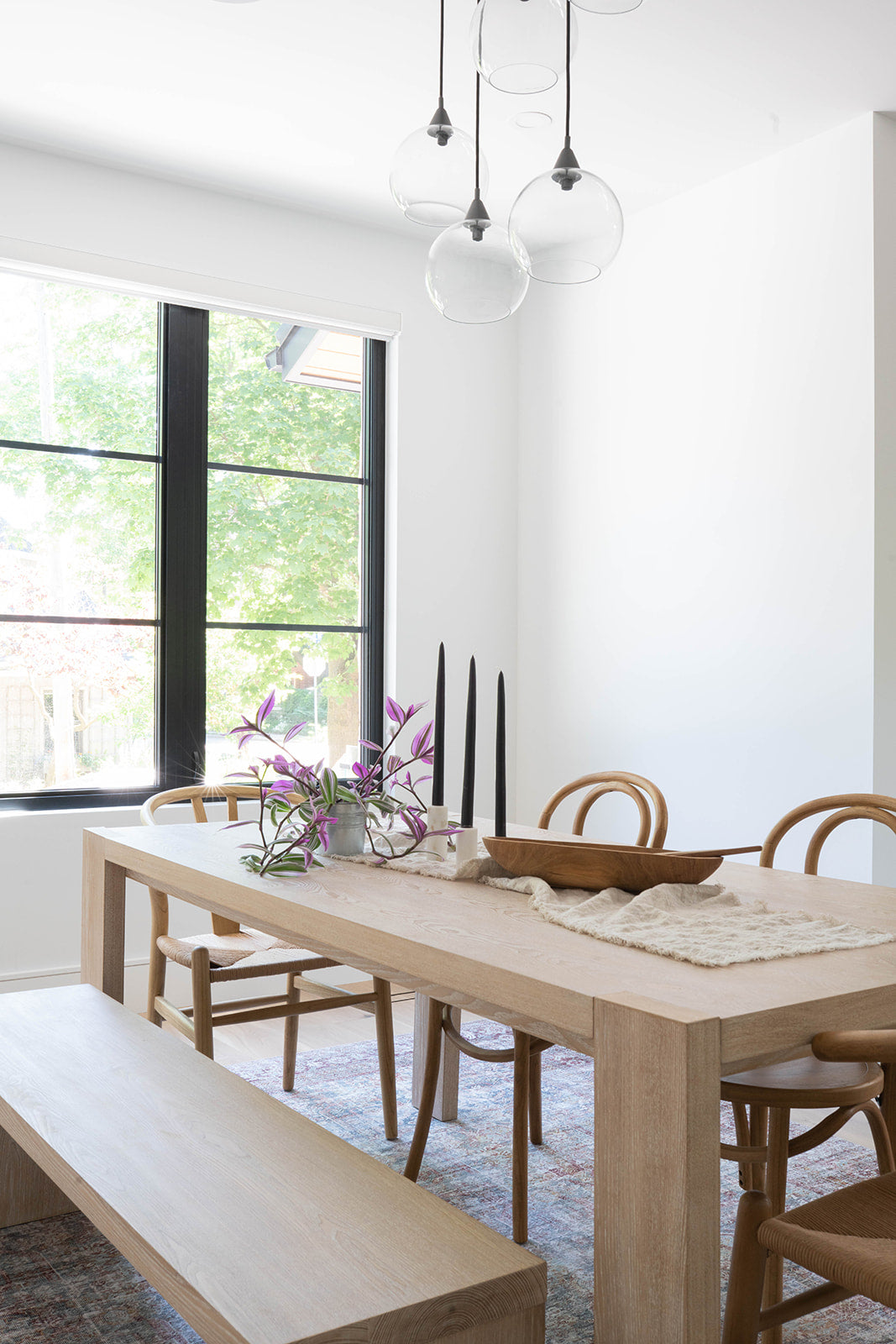 Gus* Modern Plank Dining Bench 11 - FURNITURE - dining bench Gus
