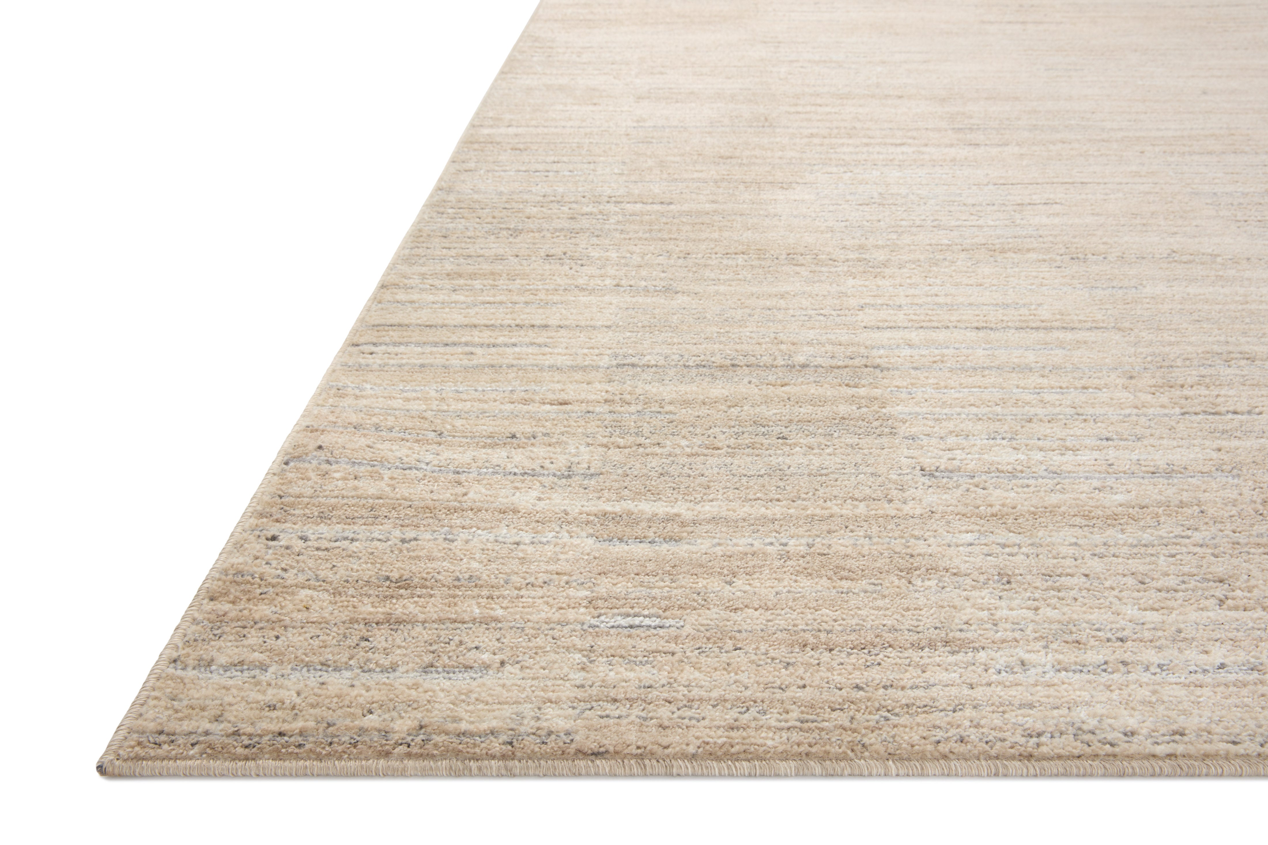 Loloi Arden Natural / Pebble Rug 0-RUGS-patterned Loloi