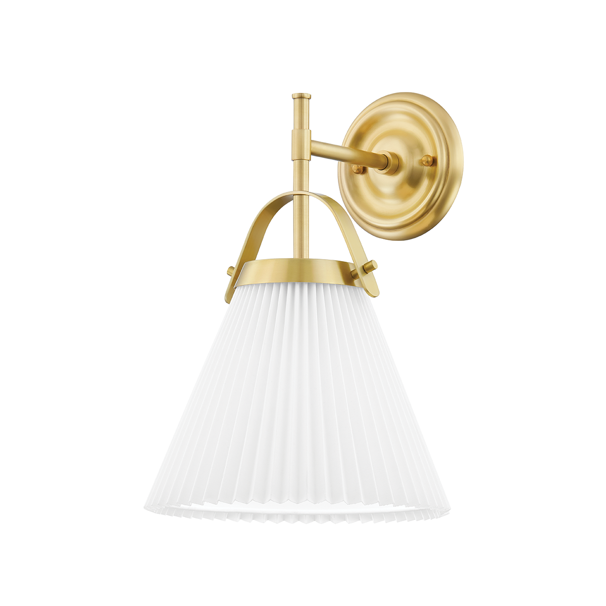 Aldridge Wall Sconce sconce Hudson Valley Lighting Aged Brass