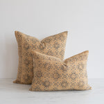 Antique Ajrak Pillow Cover 2 - PILLOWS - block print - warm Rug & Weave Pillows