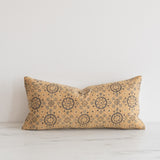 Antique Ajrak Pillow Cover 2 - PILLOWS - block print - warm Rug & Weave Pillows