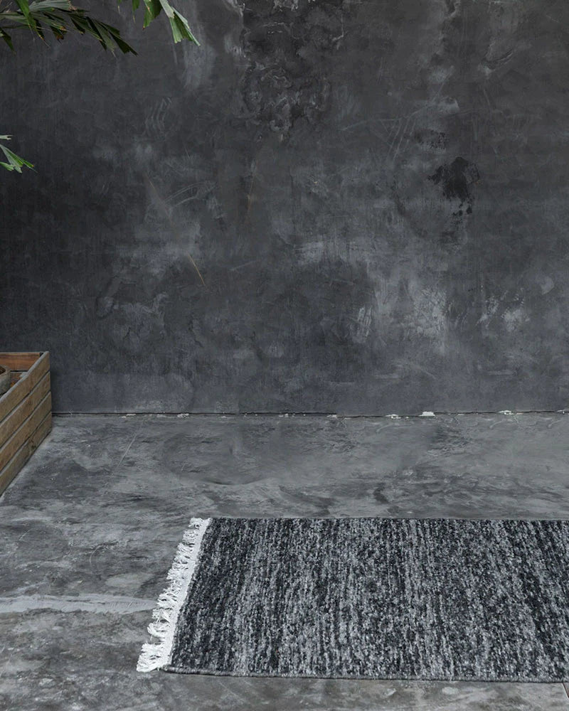 Aquarius Charcoal Rug 0-RUGS - patterned Mark Krebs