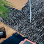 Aquarius Charcoal Rug 0-RUGS - patterned Mark Krebs