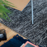 Aquarius Charcoal Rug 0-RUGS - patterned Mark Krebs