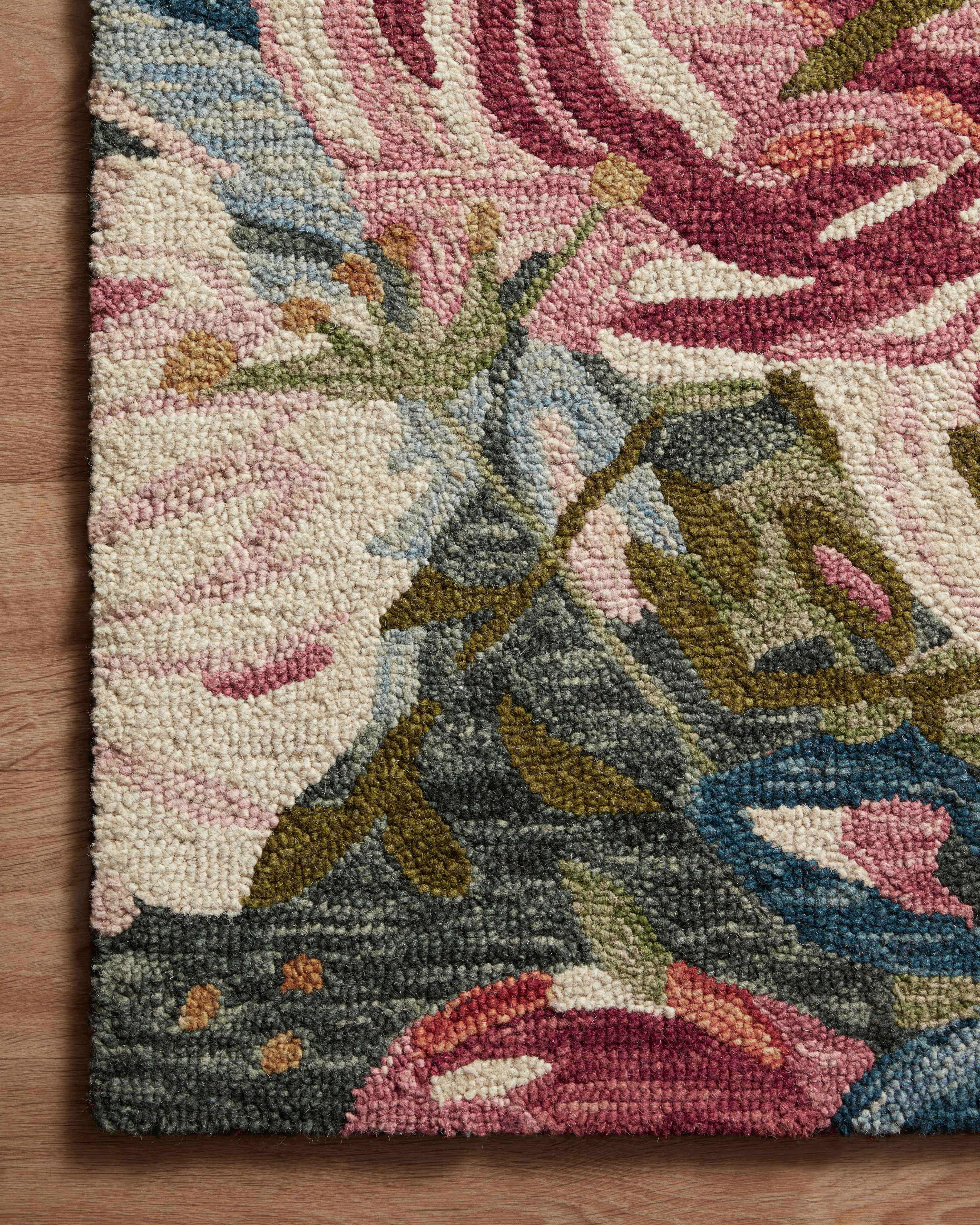 Loloi Belladonna Lagoon / Multi Rug 0-RUGS-wool rugs Loloi