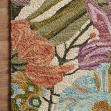 Loloi Belladonna Ivory / Multi Rug 0-RUGS-wool rugs Loloi