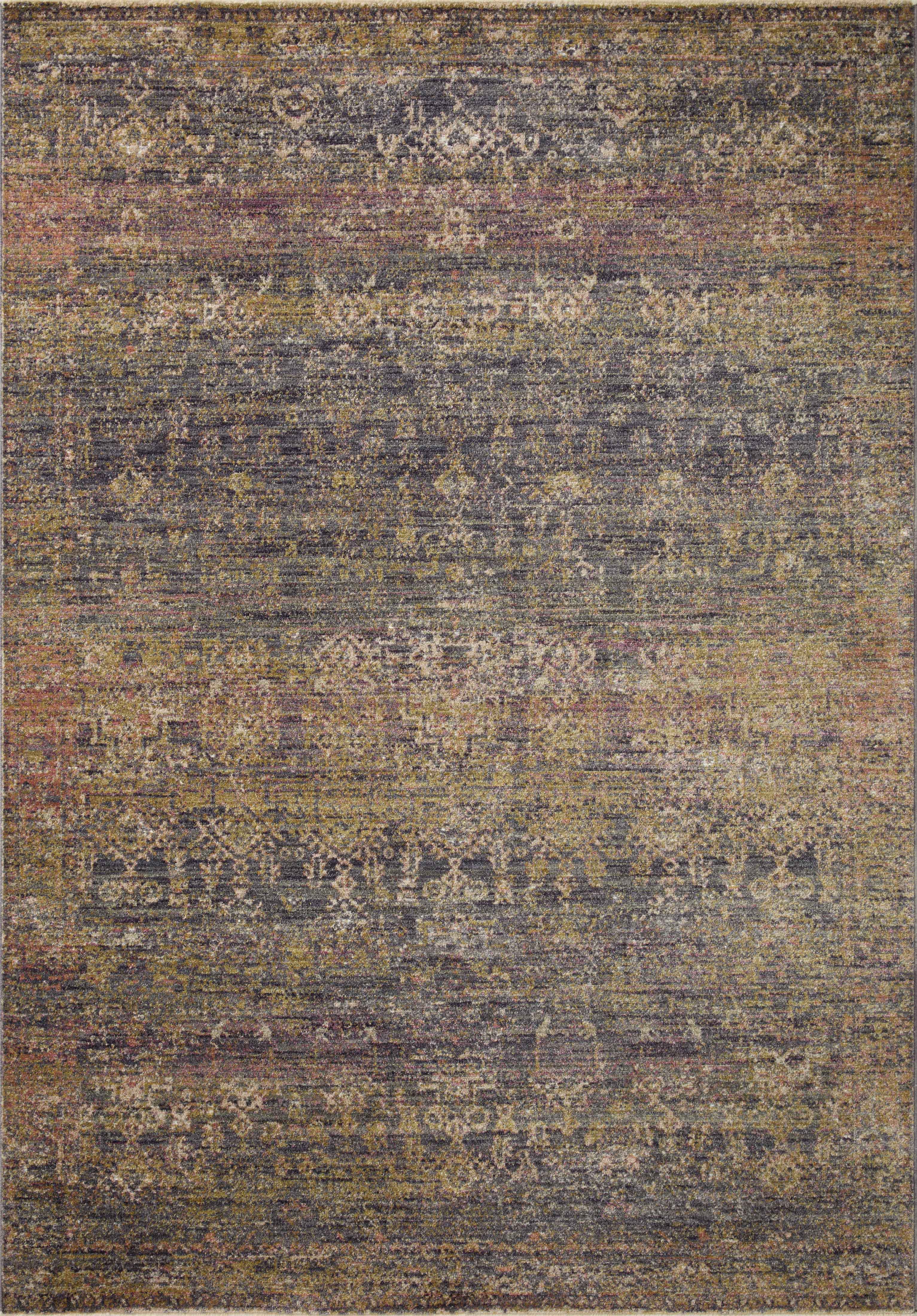 Jean Stoffer x Loloi Bradbury Ink / Multi Rug 0-patterned rugs Loloi