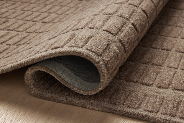 Chris Loves Julia x Loloi Bradley Cocoa Rug 0-RUGS-wool Loloi
