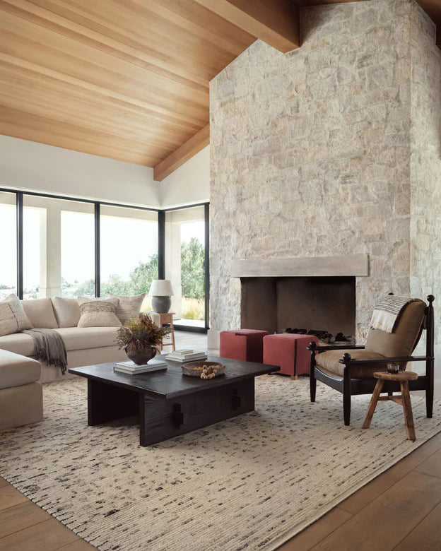 Amber Lewis x Loloi Briyana Natural / Granite 1-natural fibre rugs Loloi