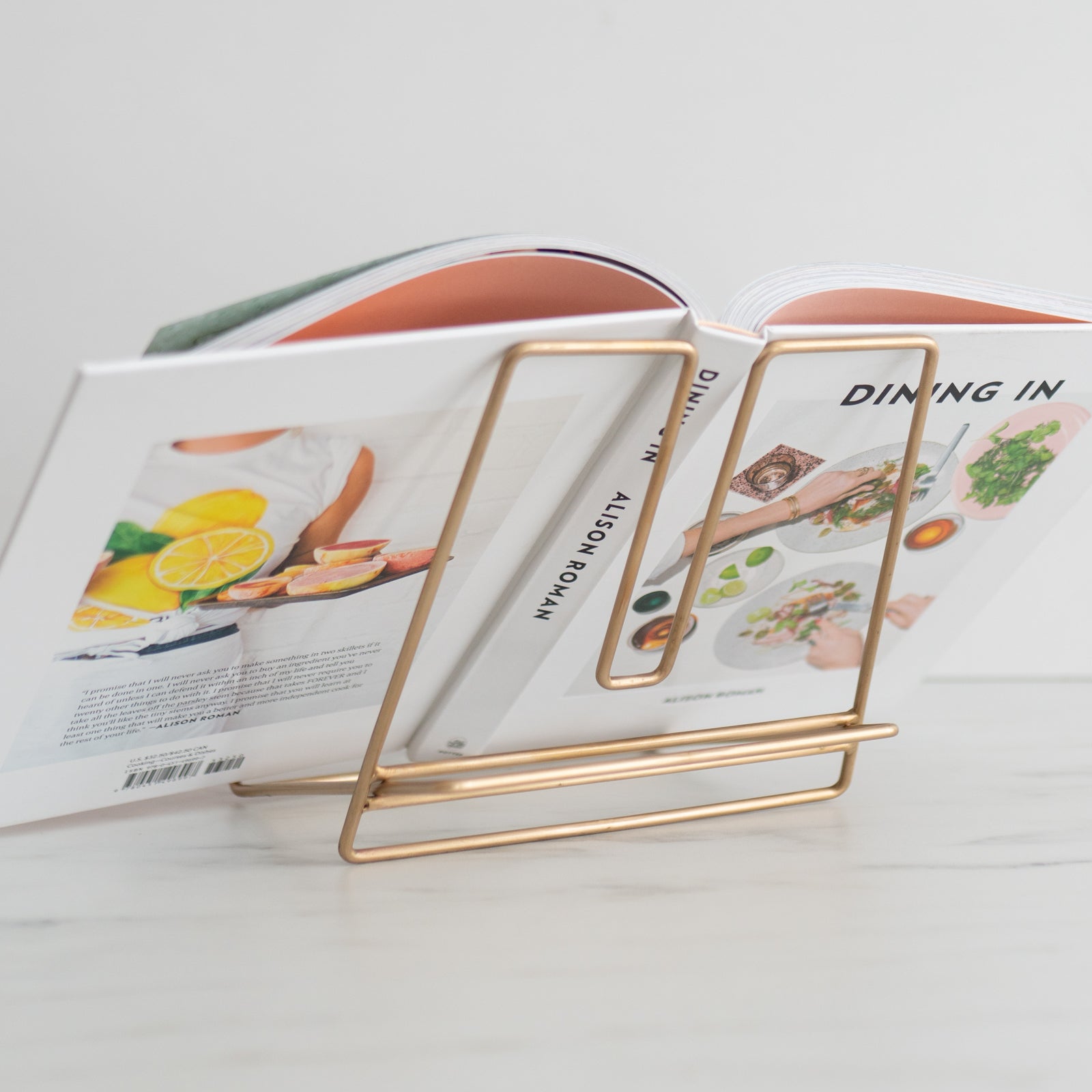 Brass Book Stand - Rug & Weave