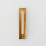 Brass Channel Wall Sconce Candle Holder candle holder Sir/Madam (Aesthetic Movement)