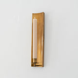 Brass Channel Wall Sconce Candle Holder candle holder Sir/Madam (Aesthetic Movement)