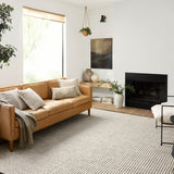 Angela Rose x Loloi Colton Ivory/ Black Rug 0-RUGS Loloi