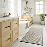 Angela Rose x Loloi Colton Ivory/ Black Rug 0-RUGS Loloi