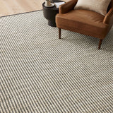 Angela Rose x Loloi Colton Ivory/ Black Rug 0-RUGS Loloi