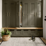 Angela Rose x Loloi Colton Ivory/ Black Rug 0-RUGS Loloi
