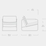 Gus* Modern Kelso Chair 3 - FURNITURE - chair Gus