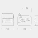 Gus* Modern Kelso Chair 3 - FURNITURE - chair Gus