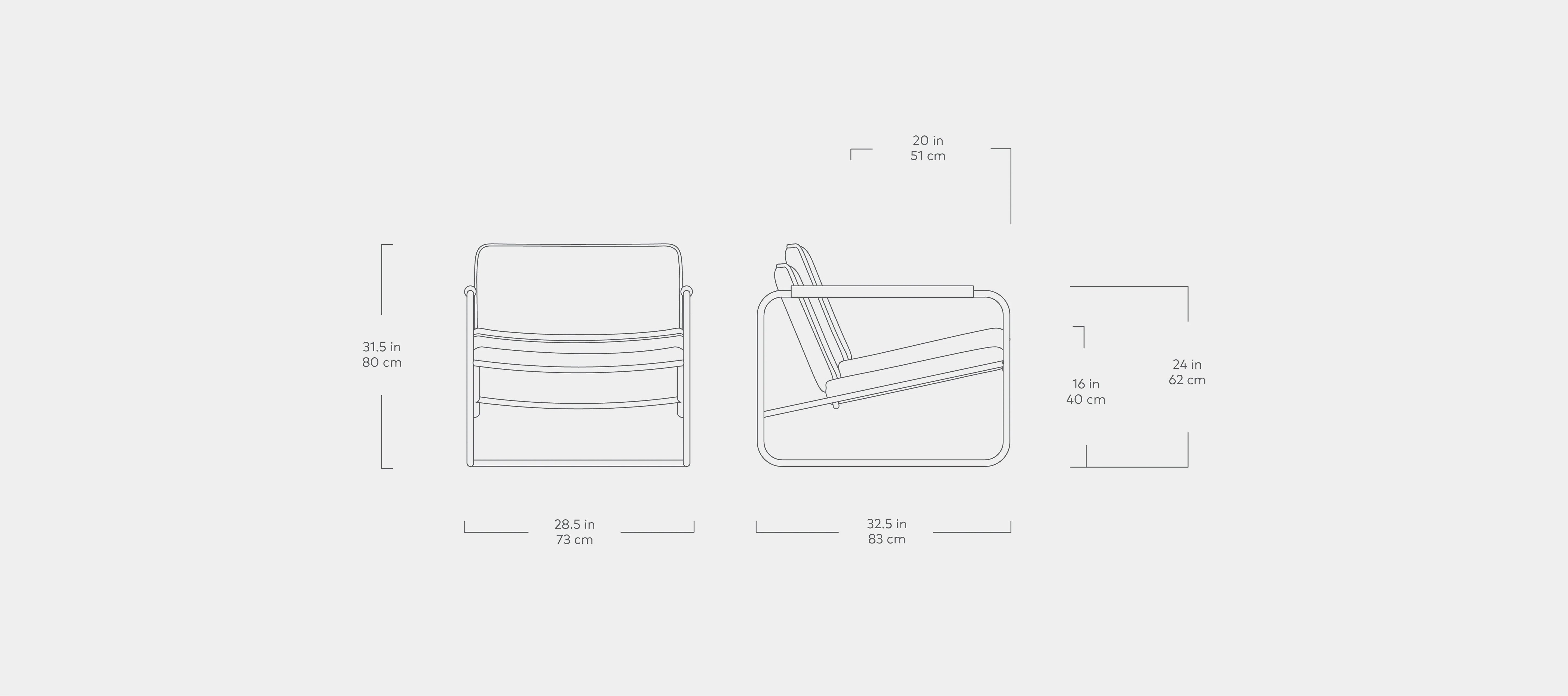 Gus* Modern Kelso Chair 3 - FURNITURE - chair Gus