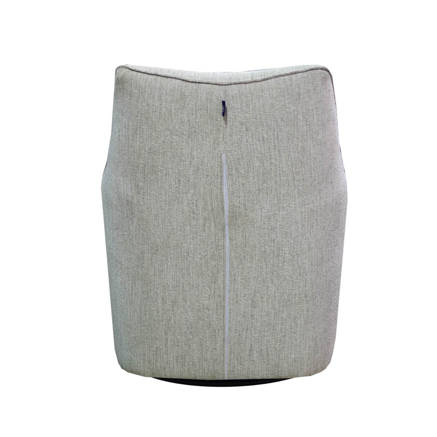 Kenny Swivel Club Chair - Woven Linen 3 - FURNITURE - chair LH IMPORTS