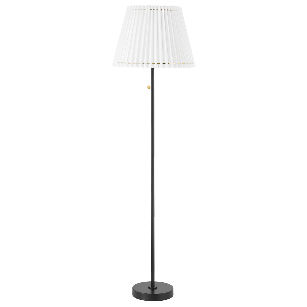 Demi Floor Lamp LIGHTING - floor lamp Hudson Valley Lighting Soft Black