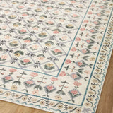 Rifle Paper Co. X Loloi Eden Lattice Ivory Rug 0-RUGS-patterned Loloi