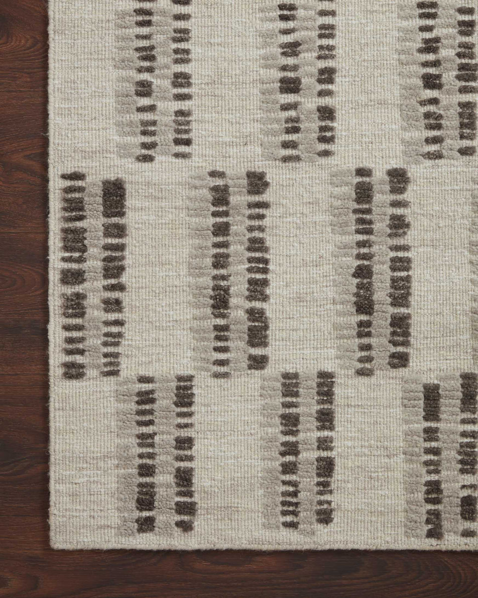 Loloi Harrison Beige / Charcoal Rug RUGS - wool Loloi