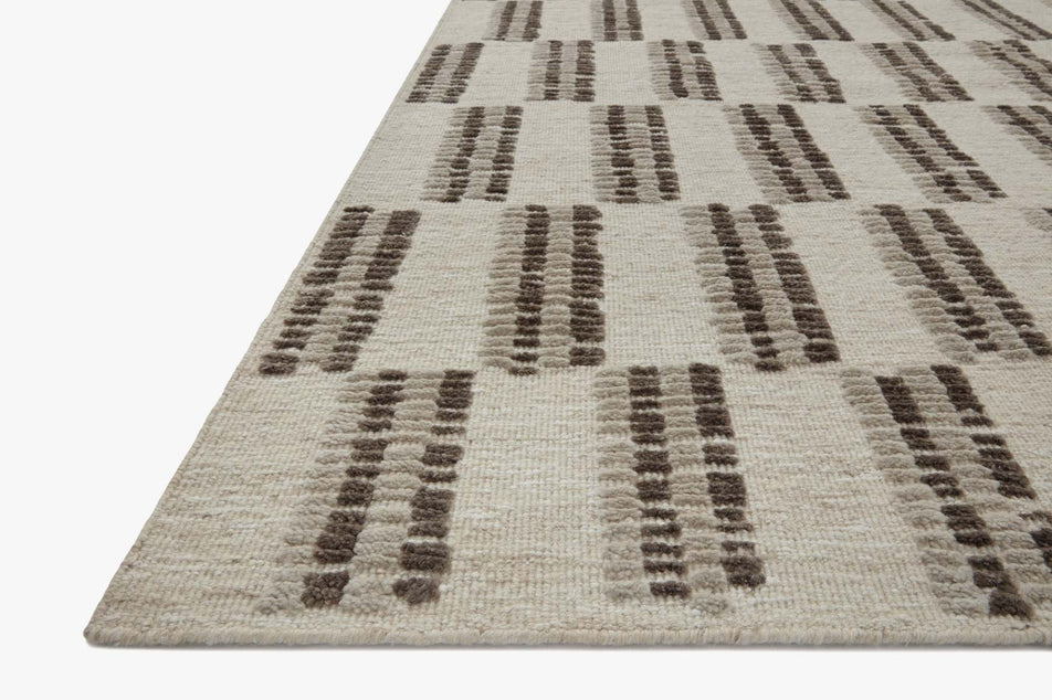 Loloi Harrison Beige / Charcoal Rug RUGS - wool Loloi