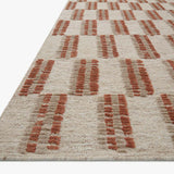 Loloi Harrison Beige / Rust Rug RUGS - wool Loloi