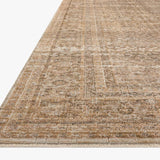 Loloi Heritage Clay / Natural Rug 0-RUGS-patterned Loloi